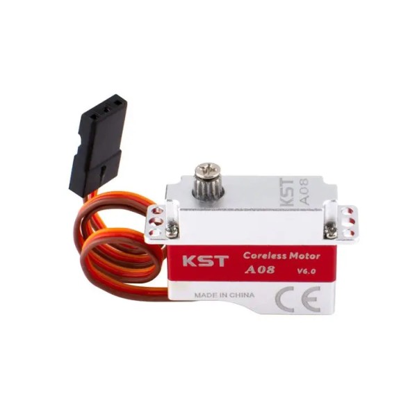 Vendite calde KST A08 V6.0 3.2Kgf.cm 0.09sec ingranaggio metallico motore HV per aliante RC DLG F3K F5D UAV Drone